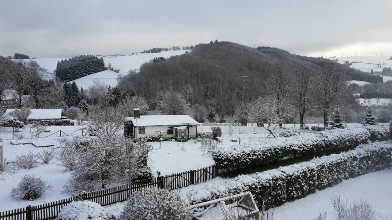 Ferienwohnung Zur schönen Aussicht Hellenthal Exterior foto